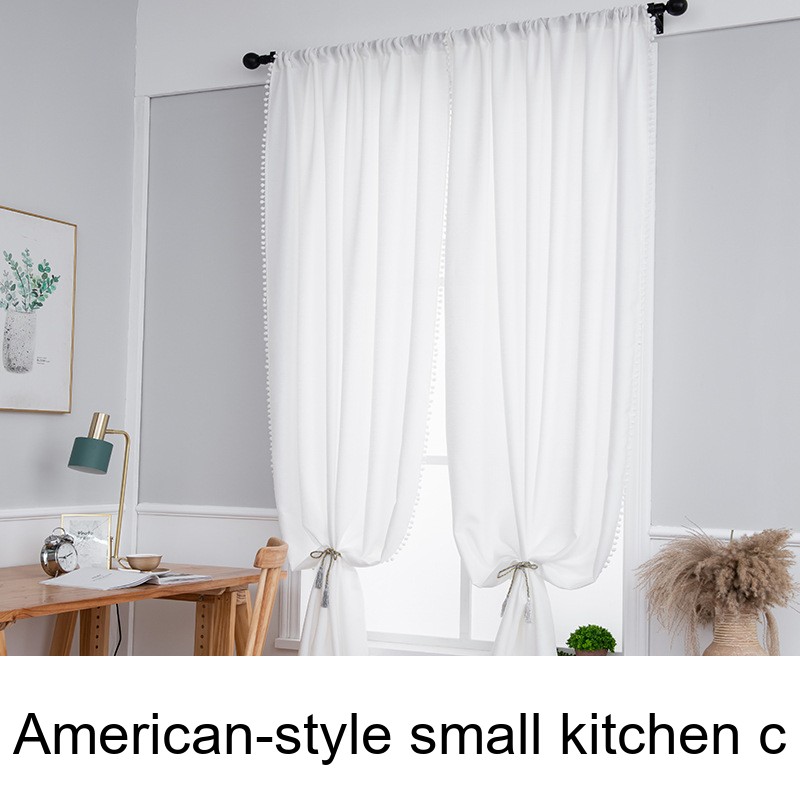 Moustiquaire américaine pour petites fenêtres, fenêtre en baie de cuisine, semi-occultante et laissant passer la lumière_voghion.com