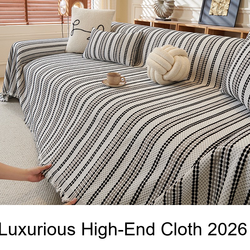 Luxurious High-End Cloth 2026 New Model Sofa Cushion Cover Set_voghion.com