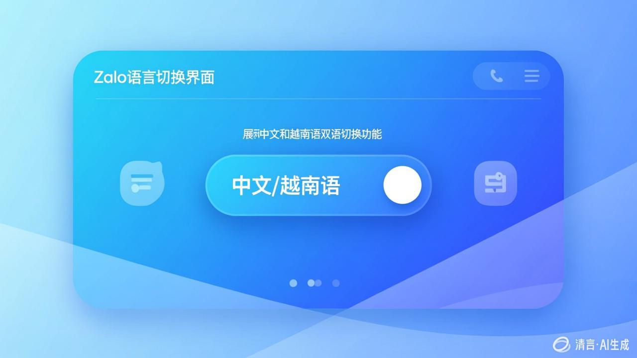 Zalo中文版和越南语版切换方法